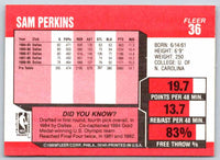 1989 Fleer Sam Perkins #36