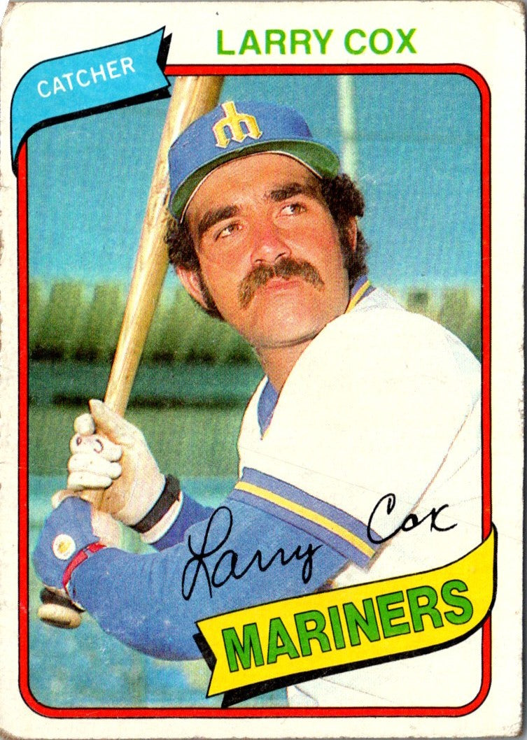 1980 Topps Larry Cox