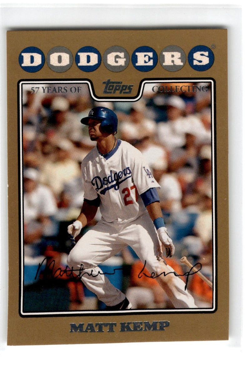 2008 Topps Gold Matt Kemp