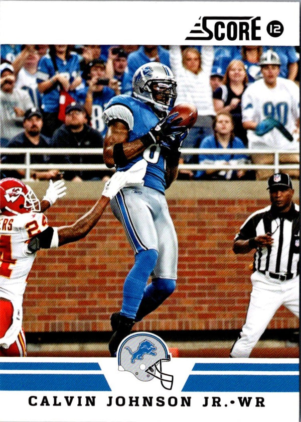 2012 Score Calvin Johnson Jr. #52