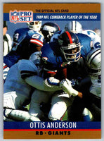 1990 Pro Set Ottis Anderson #7