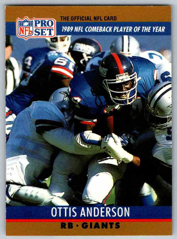 1990 Pro Set Ottis Anderson #7