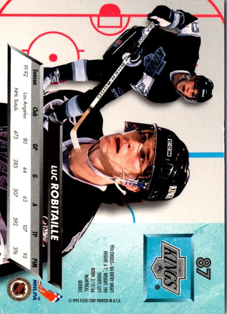 1992 Ultra Luc Robitaille