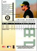 1998 Leaf Rookies & Stars Jason Giambi