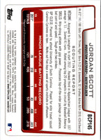 2012 Bowman Chrome Prospects Jordan Scott #BCP145