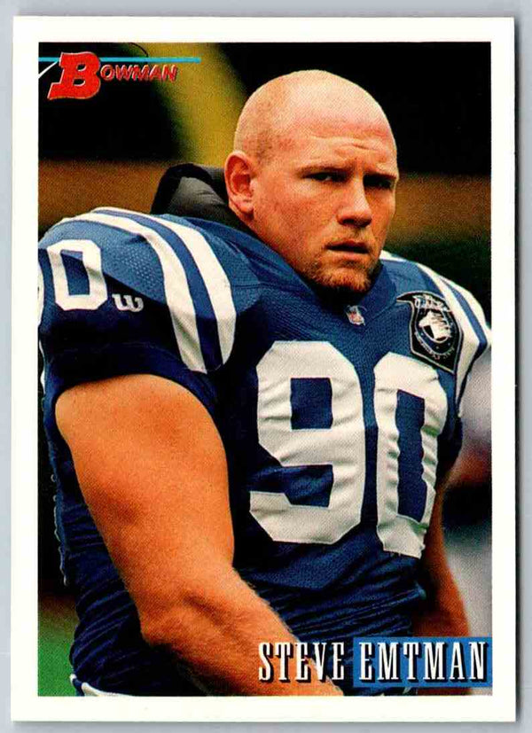 1993 Bowman Football Steve Emtman #245