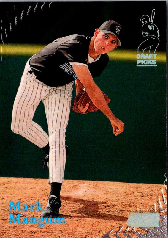 1998 Stadium Club Mark Mangum #391