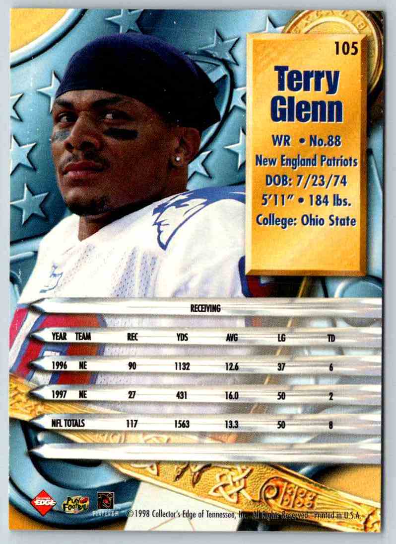 1998 Edge Terry Glenn