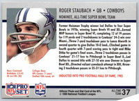 1990 Proset Roger Staubach #37