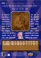 1997 Upper Deck Darin Erstad #230