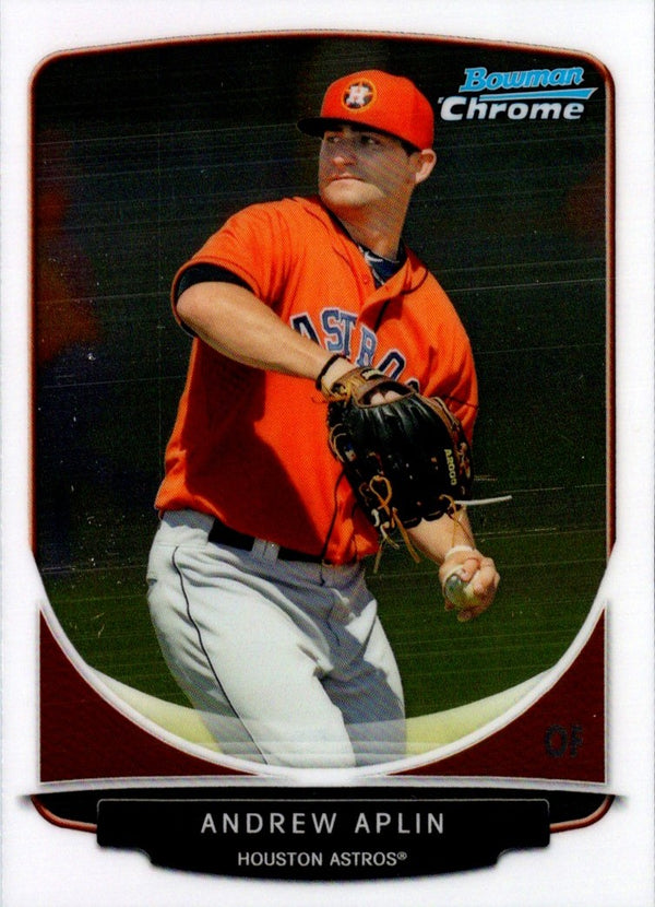 2013 Bowman Chrome Prospects Andrew Aplin #BCP199