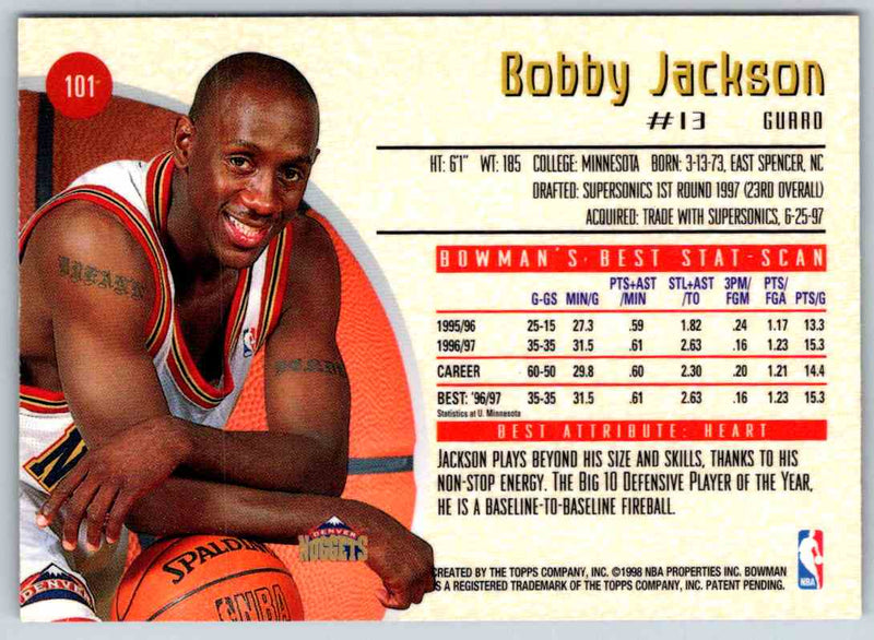 1993 Topps Bobby Jackson