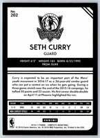 2016 Contenders Seth Curry #202
