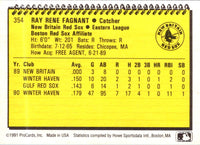 1991 ProCards Ray Fagnant #354