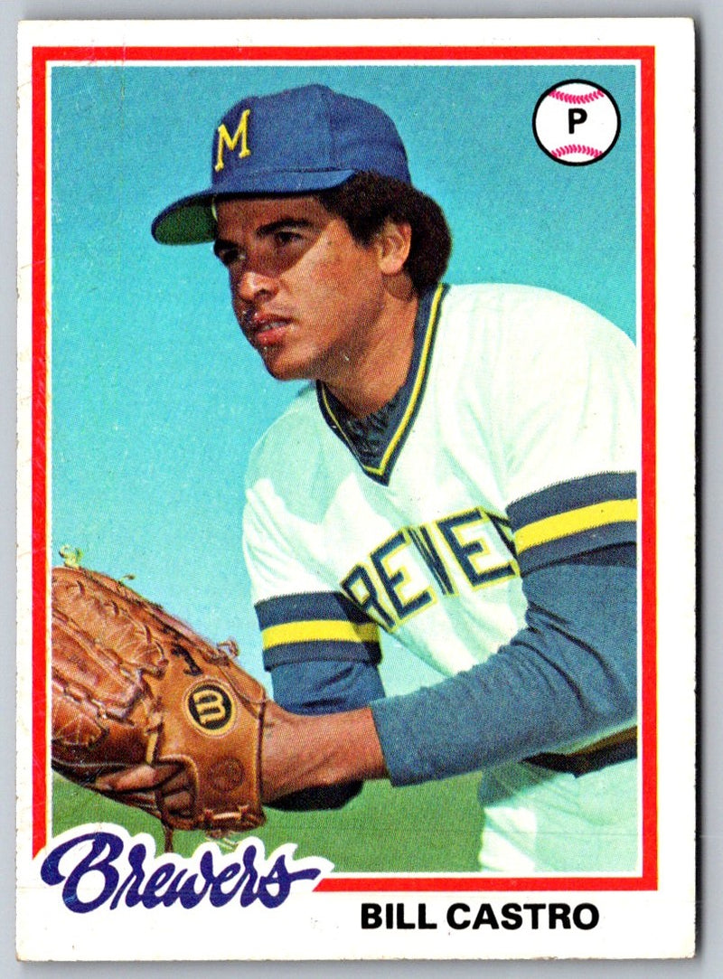 1978 Topps Bill Castro