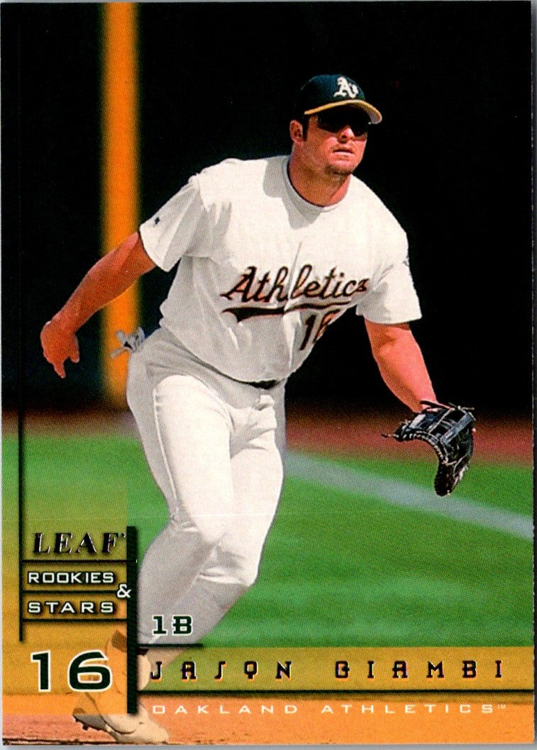1998 Leaf Rookies & Stars Jason Giambi