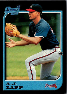 1997 Bowman A.J. Zapp #384 Rookie