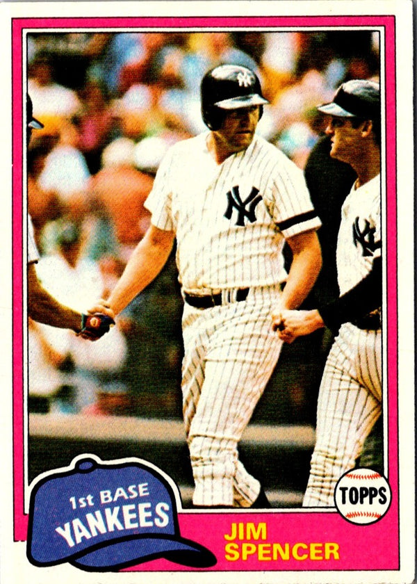 1981 Topps Jim Spencer #435