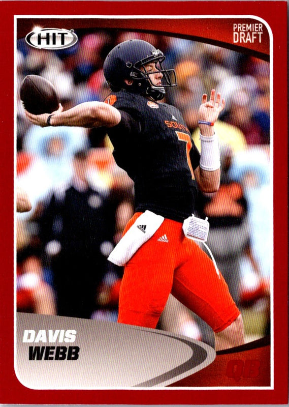2017 SAGE HIT Davis Webb #88