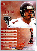 1995 Fleer Jeff George #18
