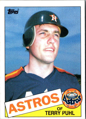 1985 Topps Terry Puhl #613