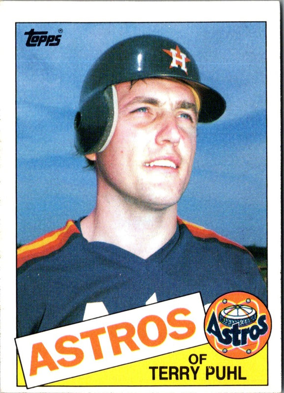 1985 Topps Terry Puhl #613