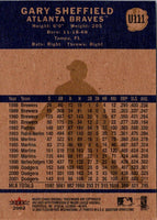 2002 Fleer Tradition Update Gary Sheffield #U111