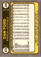 1981 Fleer Dan Ford #273