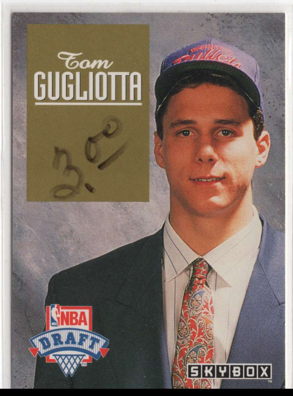 1992 SkyBox Draft Picks Tom Gugliotta #DP6