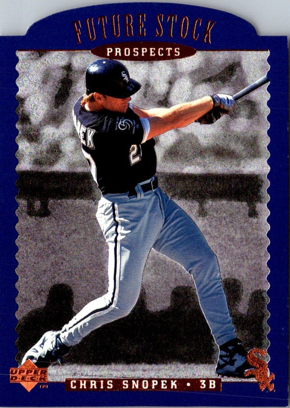 1996 Upper Deck Future Stock Prospects Chris Snopek #FS18