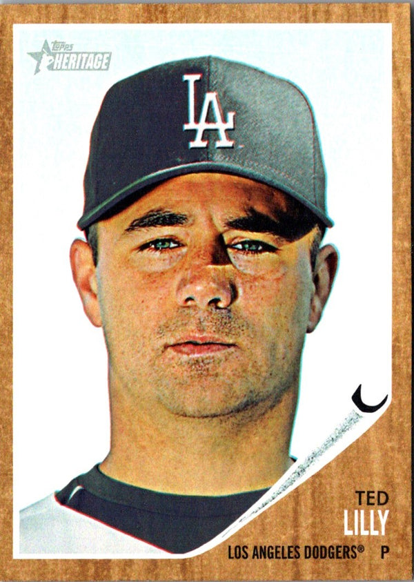 2011 Topps Heritage Ted Lilly #109
