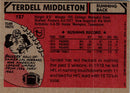 1980 Topps Terdell Middleton