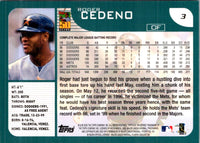 2001 Topps Roger Cedeno #3