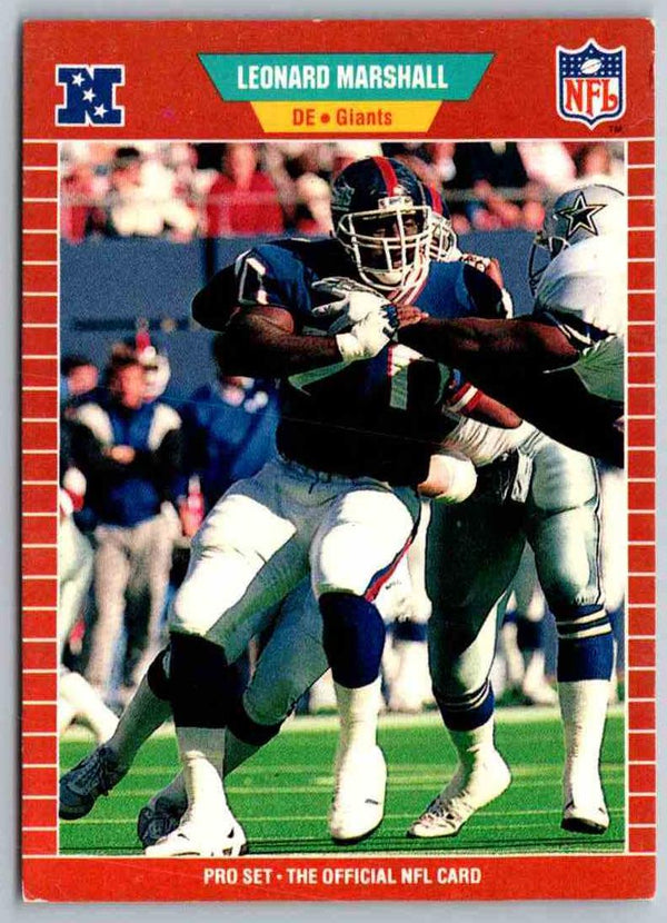1989 NFL Proset Leonard Marshall #288