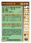 1996 Topps Alvie Shepherd