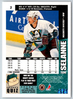 1996 Collector's Choice Teemu Selanne #2