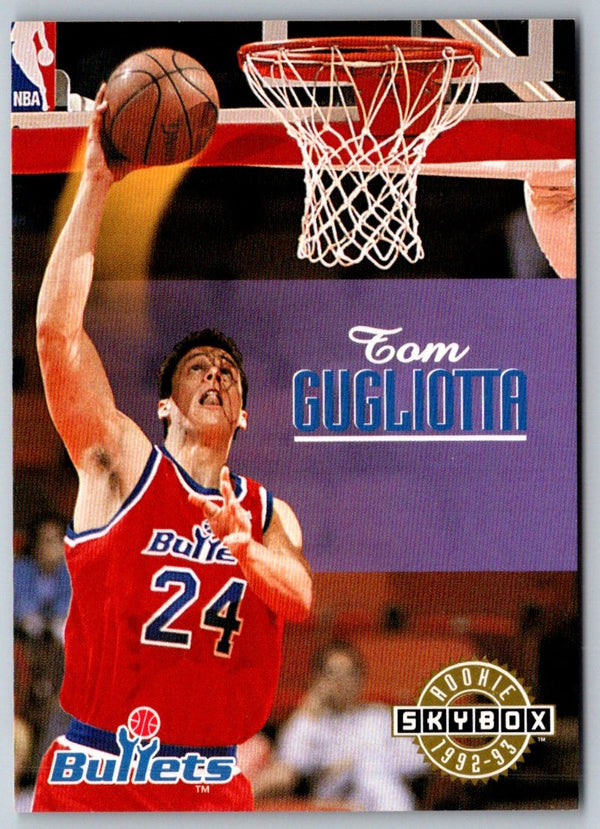 1992 SkyBox Tom Gugliotta #405 Rookie