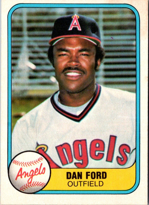 1981 Fleer Dan Ford #273