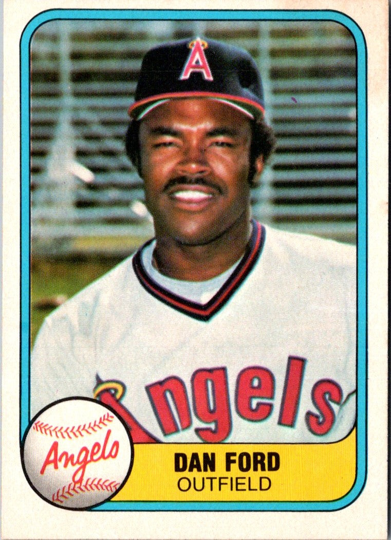 1981 Fleer Dan Ford