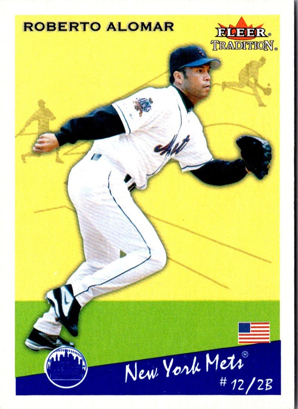 2002 Fleer Tradition Update Roberto Alomar #U130