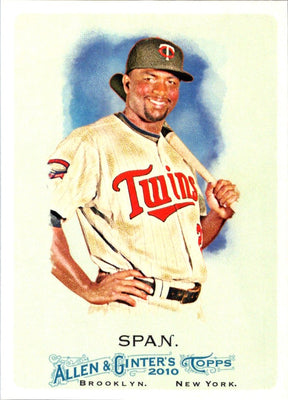 2010 Topps Allen & Ginter Denard Span #159