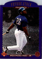 1996 Upper Deck Future Stock Prospects Arquimedez Pozo #FS17