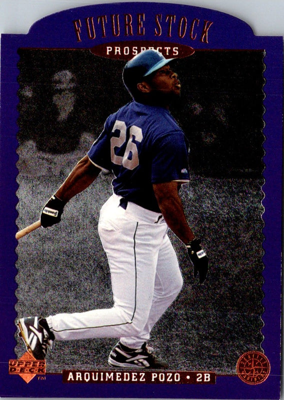 1996 Upper Deck Future Stock Prospects Arquimedez Pozo #FS17