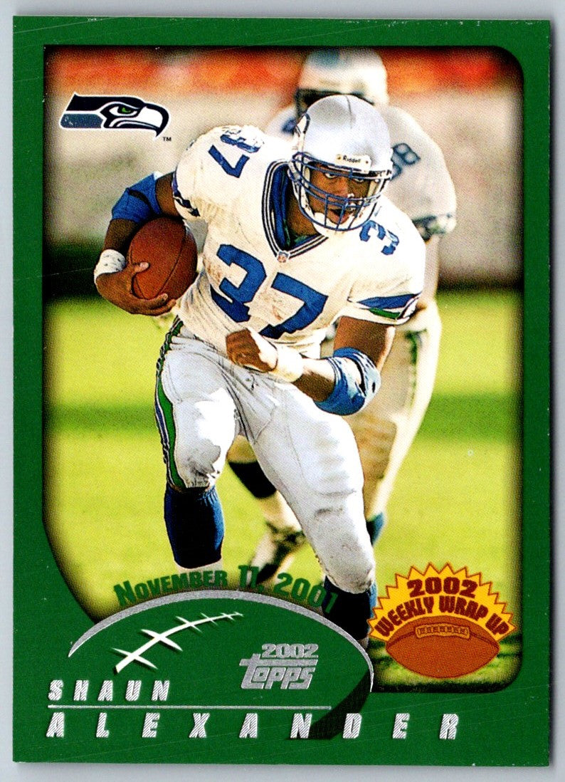 2002 Topps Shaun Alexander
