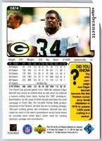 1998 Upper Deck Edgar Bennett #GB14