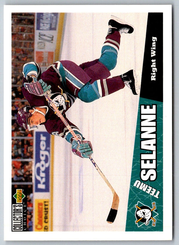 1996 Collector's Choice Teemu Selanne #2