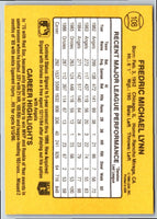 1987 Leaf Fred Lynn #83