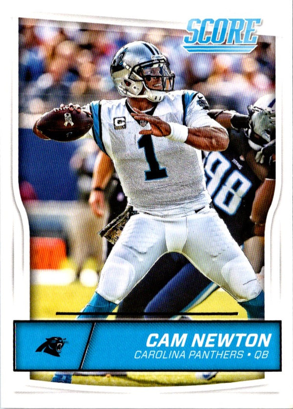 2016 Score Cam Newton #43