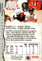 1993 Pro Set Deion Sanders #69
