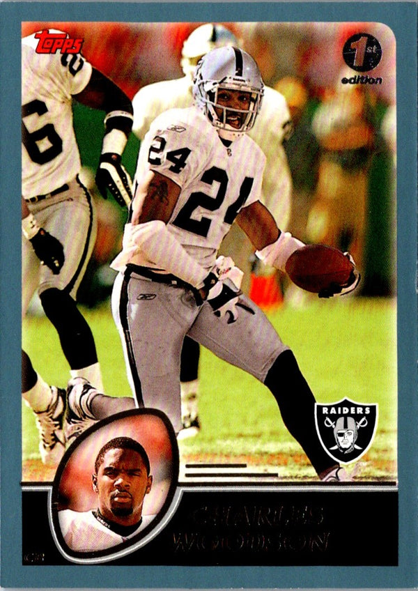 2003 Topps 1st Edition Charles Woodson #184